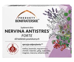 Produkty Bonifraterskie - Nervina Antistress Forte - 60 Tabs