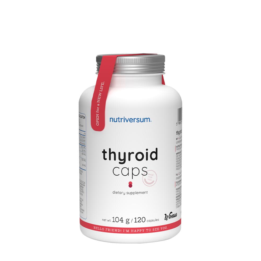 Nutriversum - Thyroid Caps For Women - 120 Caps – Nutriversum förpackning