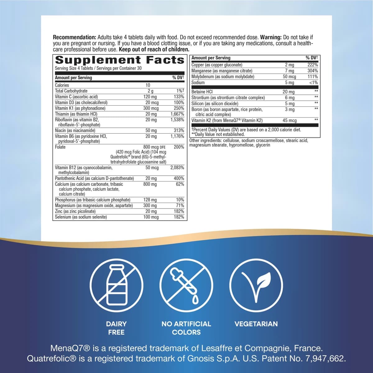 Nature's Way - OsteoPrime Plus - 120 tablettia