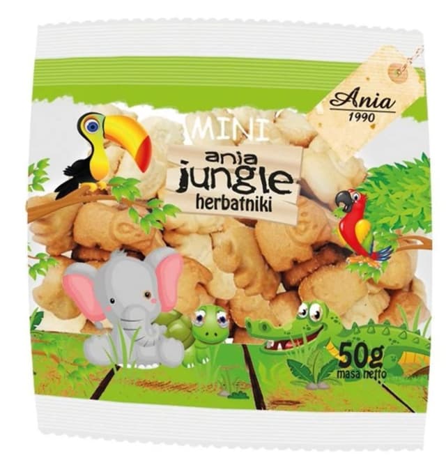 Ania - Jungle Herbatniki - 50g – Ania