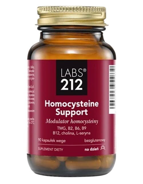 Labs 212 - Homocysteine Support - 90 Caps – LABS 212 förpackning