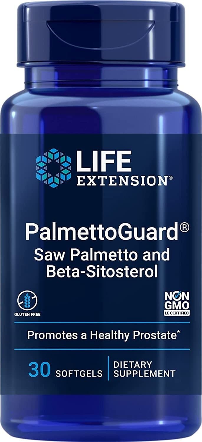 Life Extension - Saw Palmetto With Beta-Sitosterol - 30 Sgels
