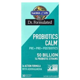Garden Of Life - Probiotics Calm 50 Billion - 30 Caps