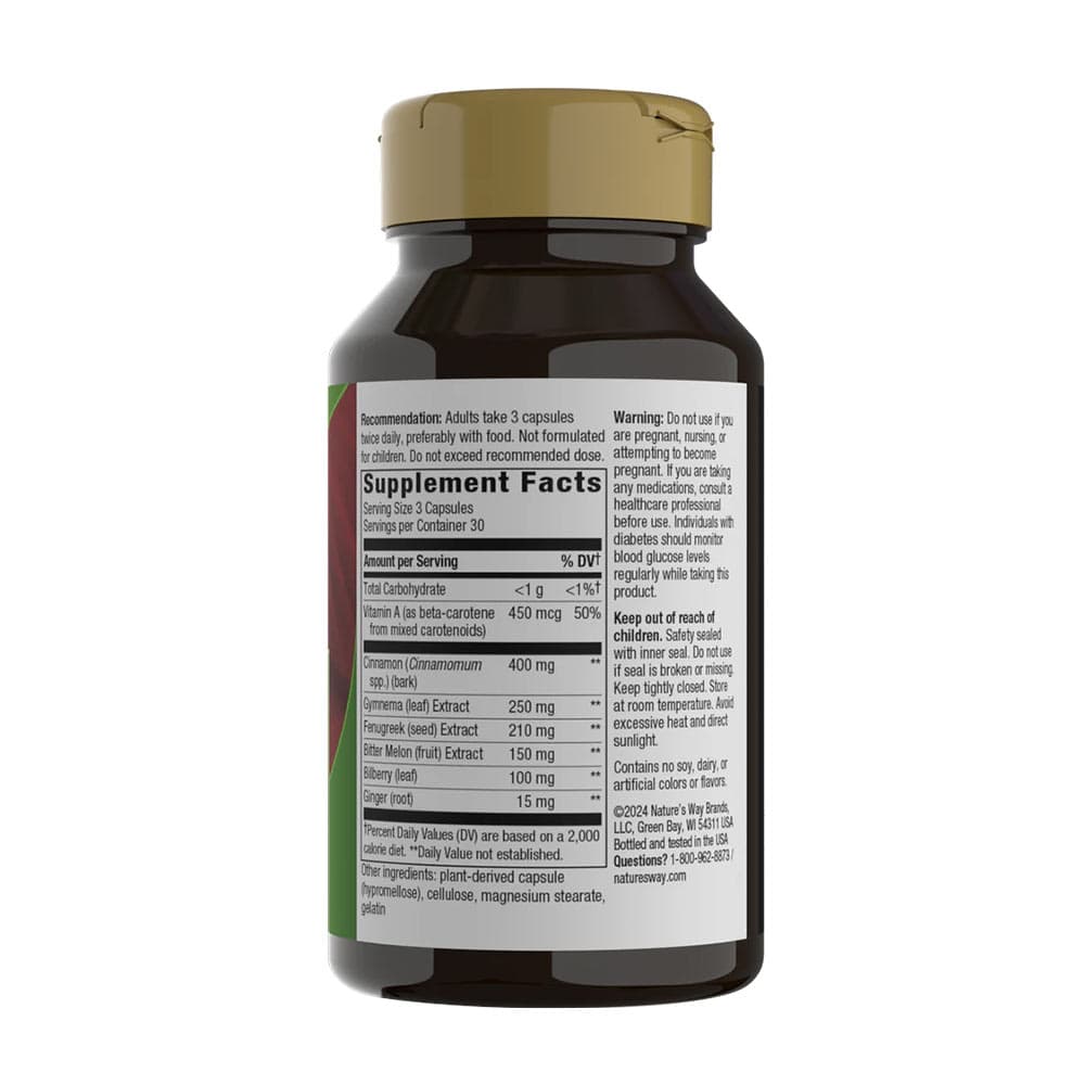 Nature'S Way - Blood Sugar Support - 90 Caps