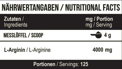 MST - Arginin RAW - 500 g