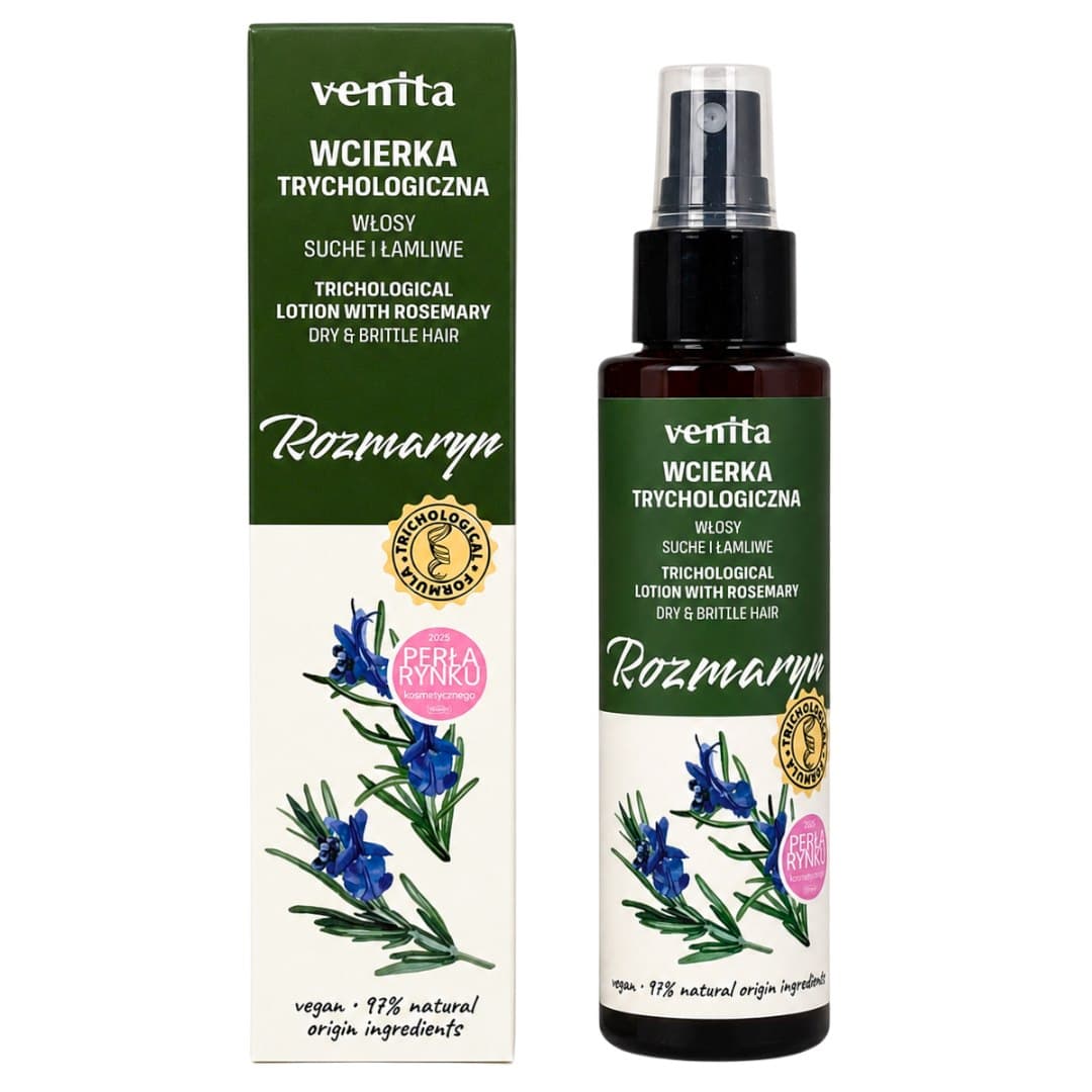 Venita - Trichological Hair Rub - 100ml – Venita förpackning