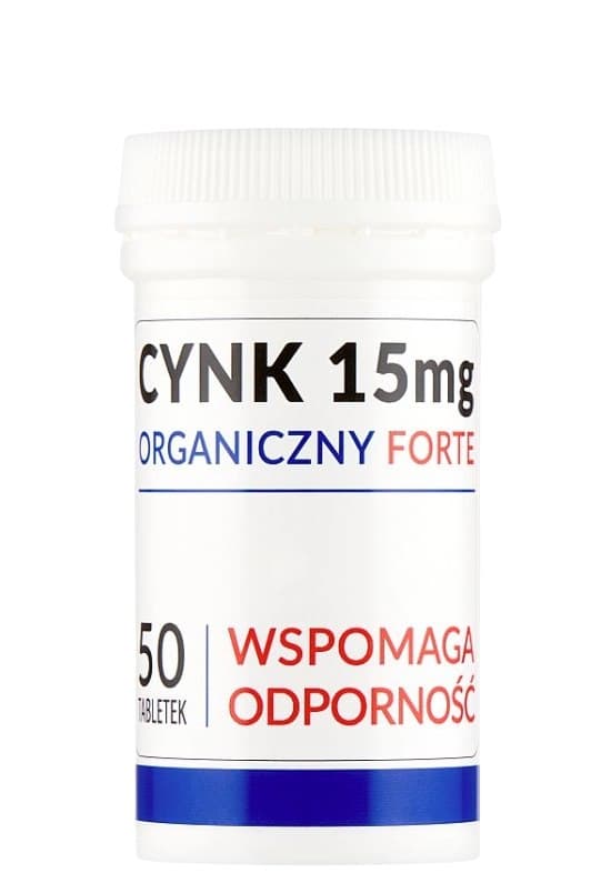 Uniphar - Zinc Organic Forte - 50 Tabs – Uniphar förpackning