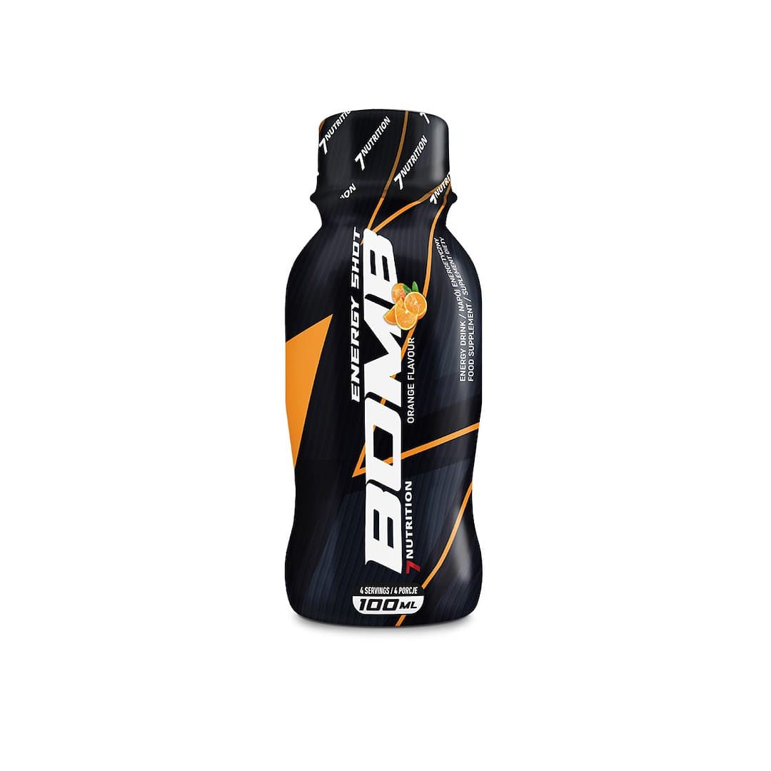 7Nutrition - Bomb Energy Shot - 100ml – 7 Nutrition förpackning