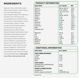 Reflex Nutrition - Nexgen Multivitamin - 60 Caps