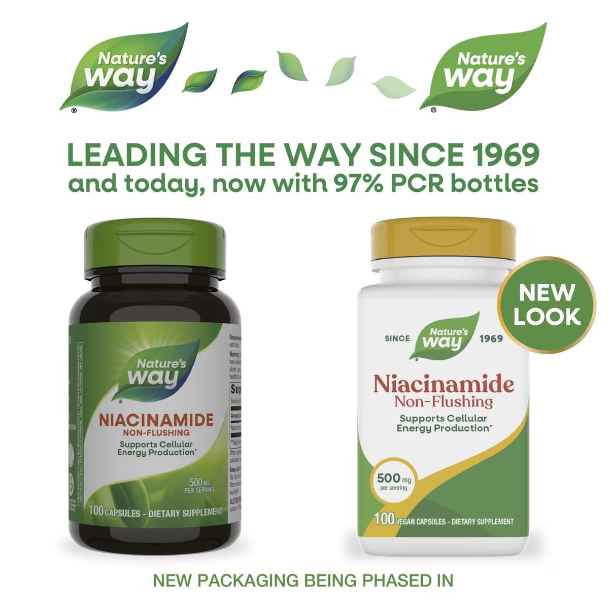 Nature'S Way - Niacinamide - 100 Kapsler