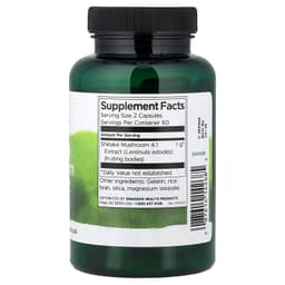Swanson - Shiitake Mushroom Extract - 120 Caps