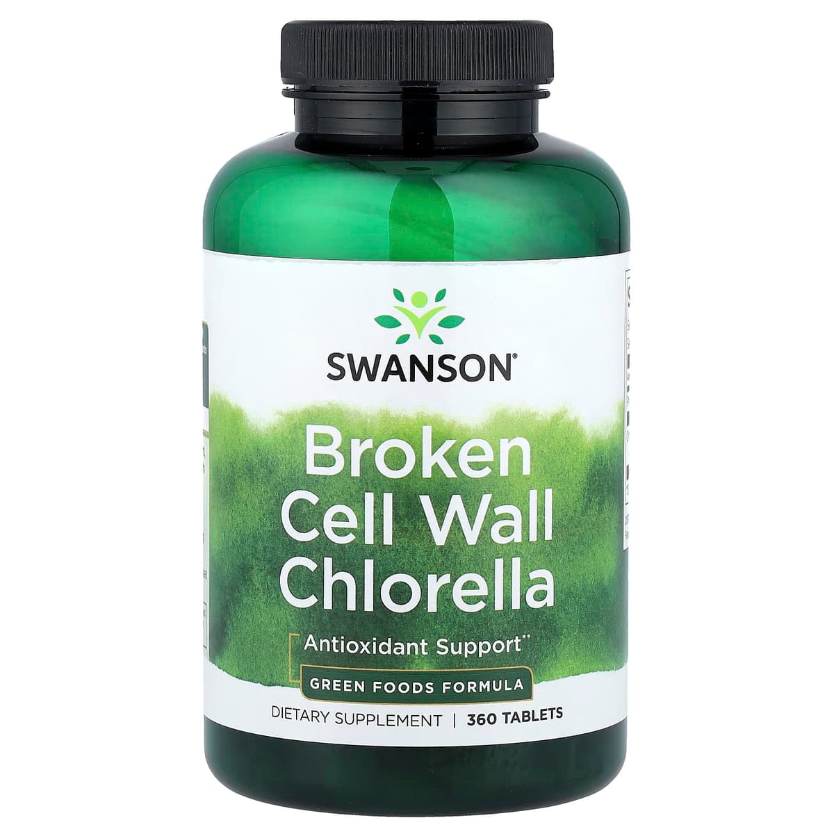 Swanson - Broken Cell Wall Chlorella - 360 Tabs