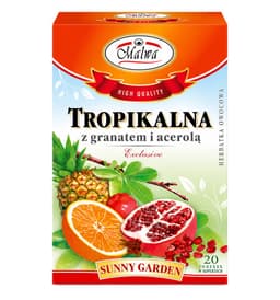 Malwa - Tropical Tea With Pomegranate And Acerola - 20 x 2g