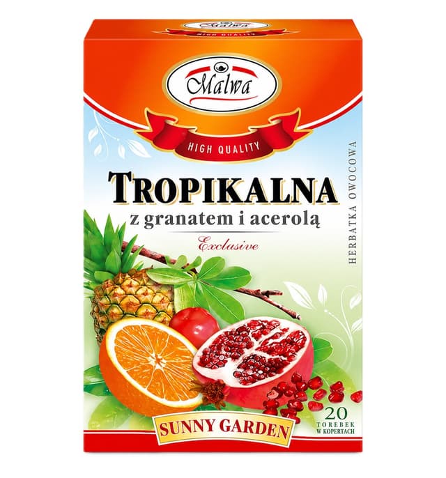 Malwa - Tropical Tea With Pomegranate And Acerola - 20 x 2g – Malwa