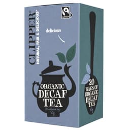 CLIPPER - Organic Decaf Tea - 50g (20 bags)