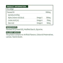 Natures Aid - Flaxseed Oil - 90 Sgels