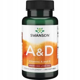 Swanson - Vitamins A & D - 250 Sgels