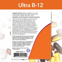 NOW Foods - Vitamin B-12 Ultra Liquid - 118ml