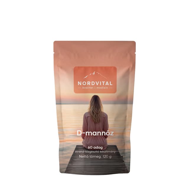 Nordvital - D-mannospulver - 120 g – Nordvital