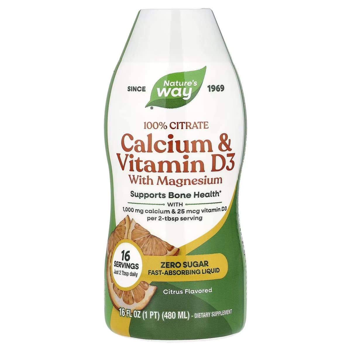 Nature'S Way - Calcium & Vitamin D3 - 480ml
