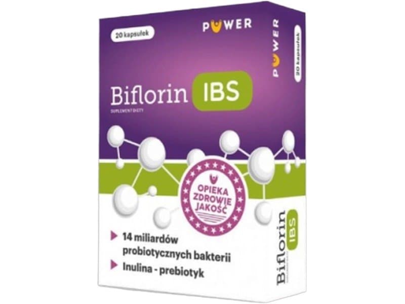 PUWER - Biflorin IBS - 20 Caps – PUWER förpackning