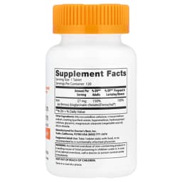 Doctor's Best - High Absorption Iron - 120 Tabs