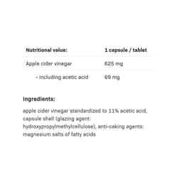 Allnutrition - Apple Cider Vinegar - 90 Caps