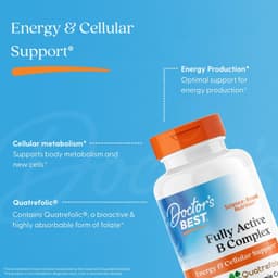 Doctor's Best - Fully Active B Complex - 60 Caps