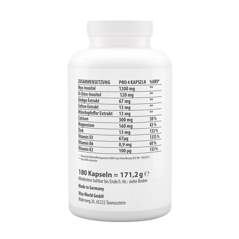 Vitaworld - Inositol Complex - 180 Caps
