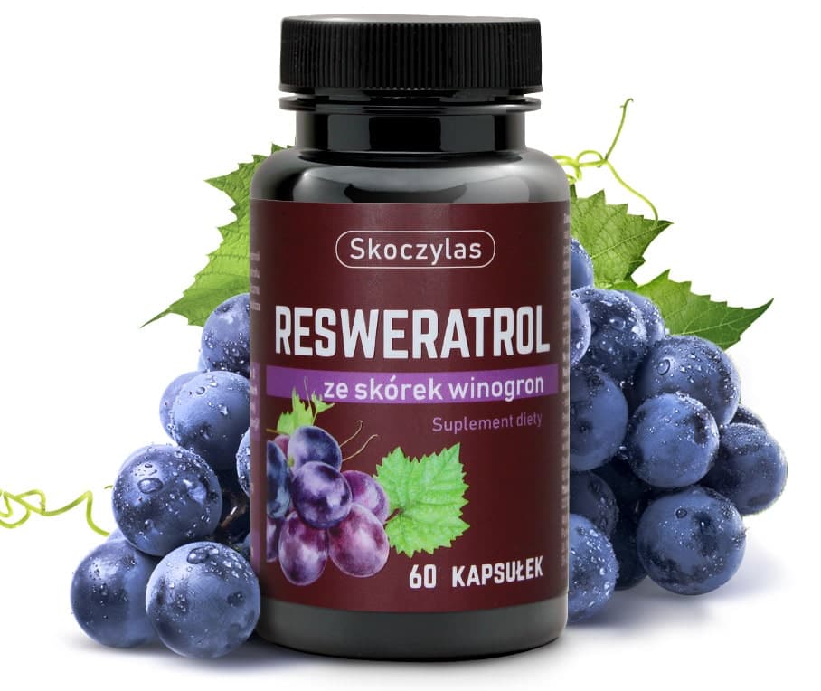 Skoczylas - Resveratrol - 60 Caps – Skoczylas förpackning