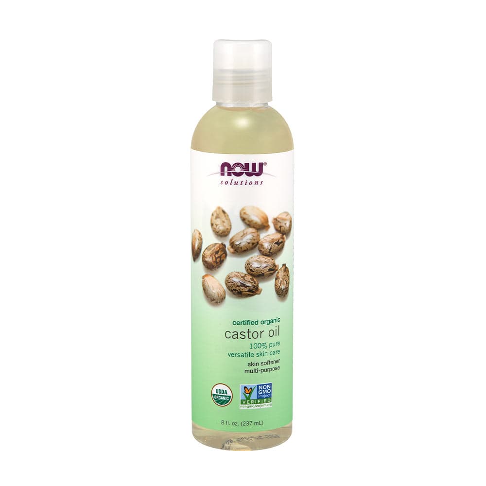 NOW Foods - Organic Castor Oil - 237ml