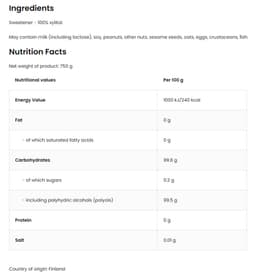 Ostrovit - Xylitol - Natural Sweetener