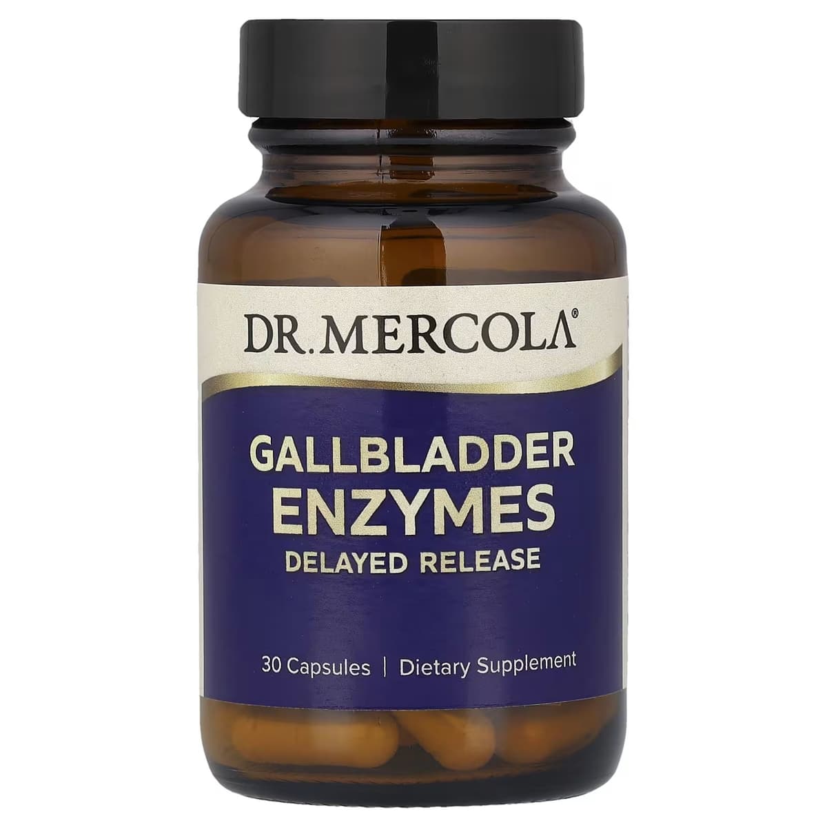 Dr. Mercola - Galdesten Enzymer - 30 kapsler