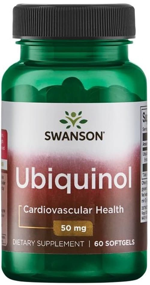 Swanson - Ubiquinol - CoQ10 Energy Support – Swanson förpackning