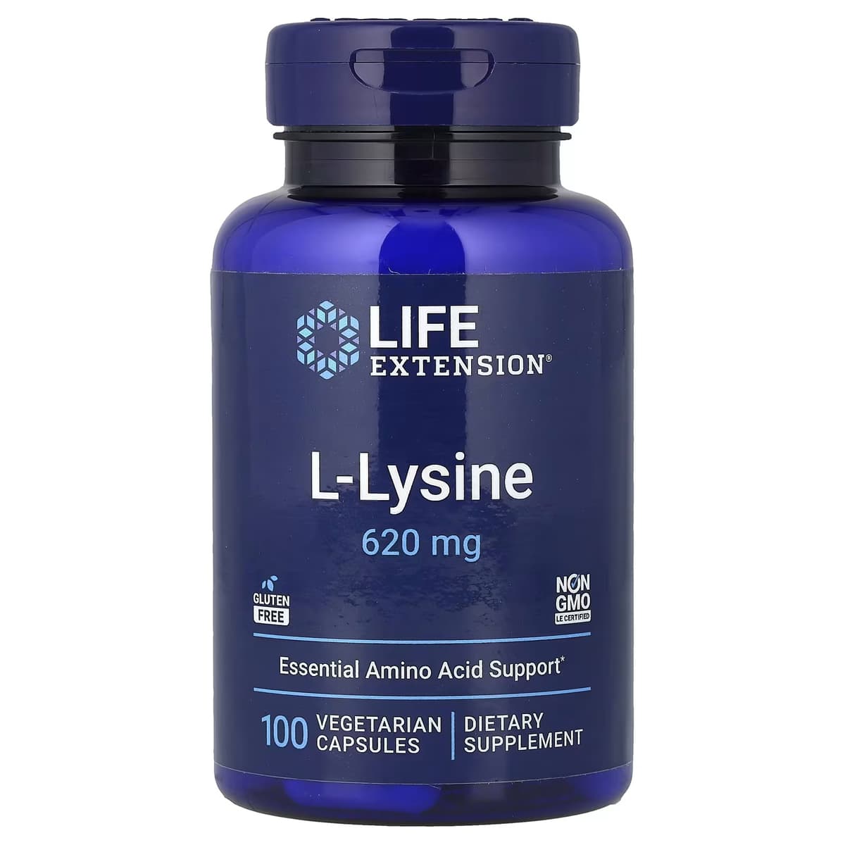 Life Extension - L-Lysine - 100 Vegetarian Capsules