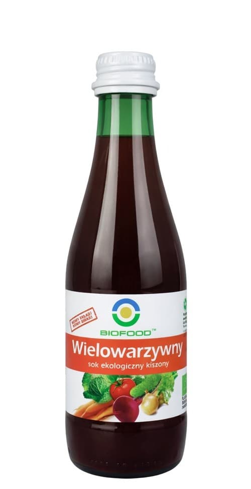 Bio Food - Organic Fermented Vegetable Juice 300ml – Bio Food förpackning