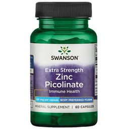 Swanson - Extra Strength Zinc Picolinate - 60 Caps