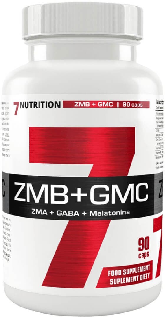 7Nutrition - ZMB + Gmc - 90 Vege Caps – 7 Nutrition förpackning