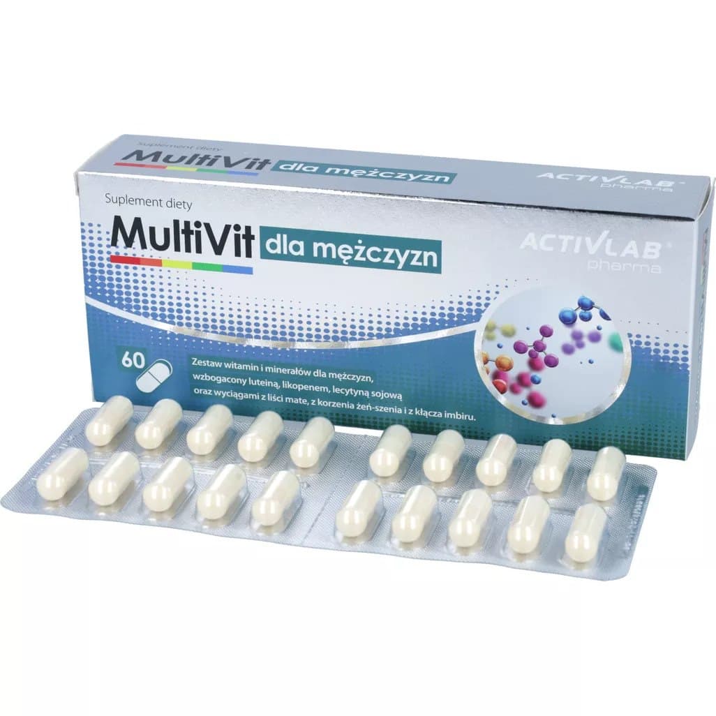 ActivLab - MultiVit for Men - 60 Caps