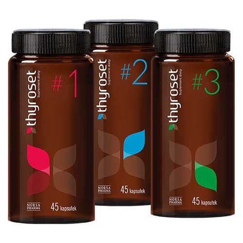 Norsa Pharma - Thyroset - 45 Caps (per bottle) – Norsa Pharma