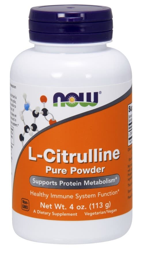 NOW Foods - L-Citrulline, Pure Powder - 113g