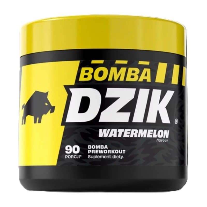 DZIK - Bomba Preworkout - Energy & Focus – DZIK förpackning