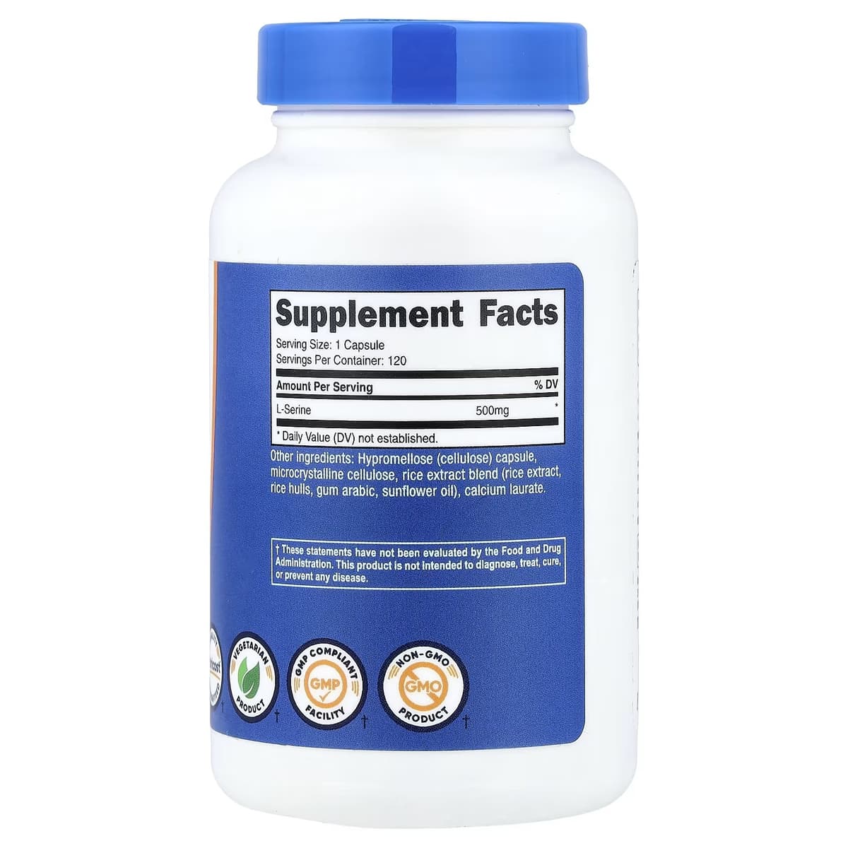 Nutricost - L-Serine - 120 Caps