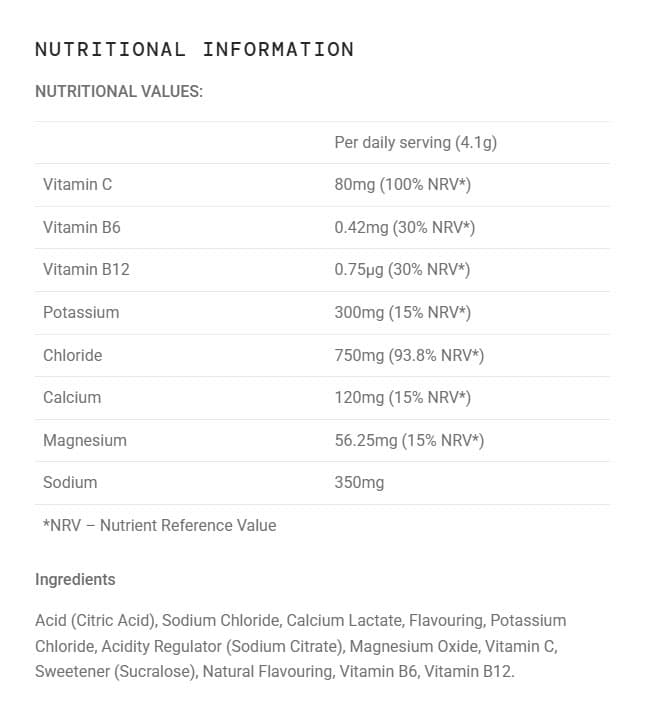 Science In Sport - Lemon - 20 X 4.1g