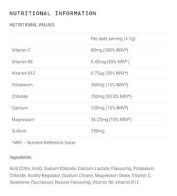 Science In Sport - Lemon - 20 X 4.1g