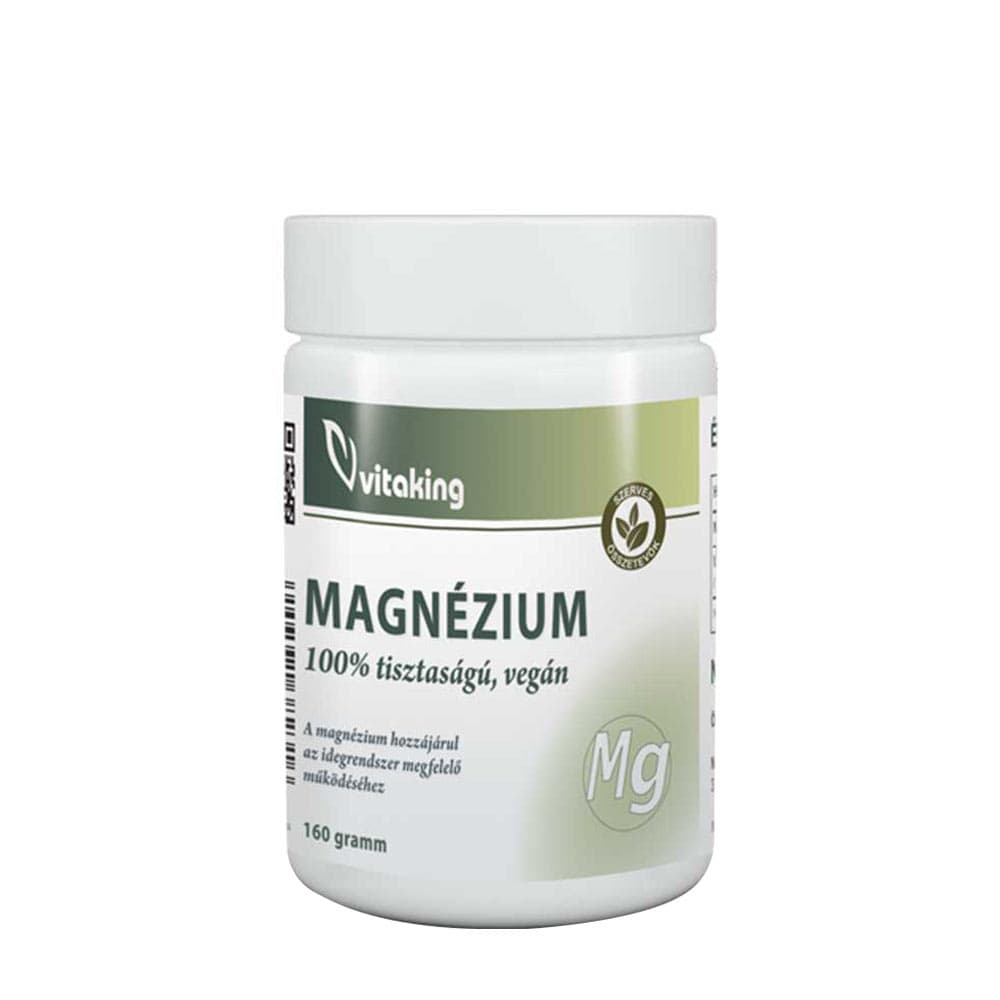 Vitaking - Magnesium Citrate Powder - 160g – Vitaking förpackning