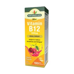 Natures Aid - Vitamin B12 Daily Oral Spray (Cherry - 30ml)