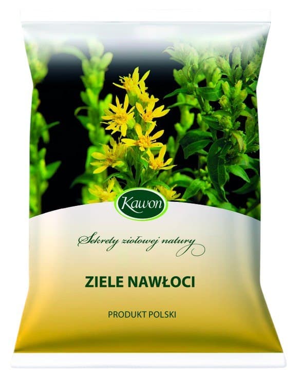 Kawon - Goldenrod Herb - 50g – Kawon förpackning