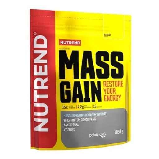 Nutrend - Mass Gain - Vanilje, 1050 g – Nutrend