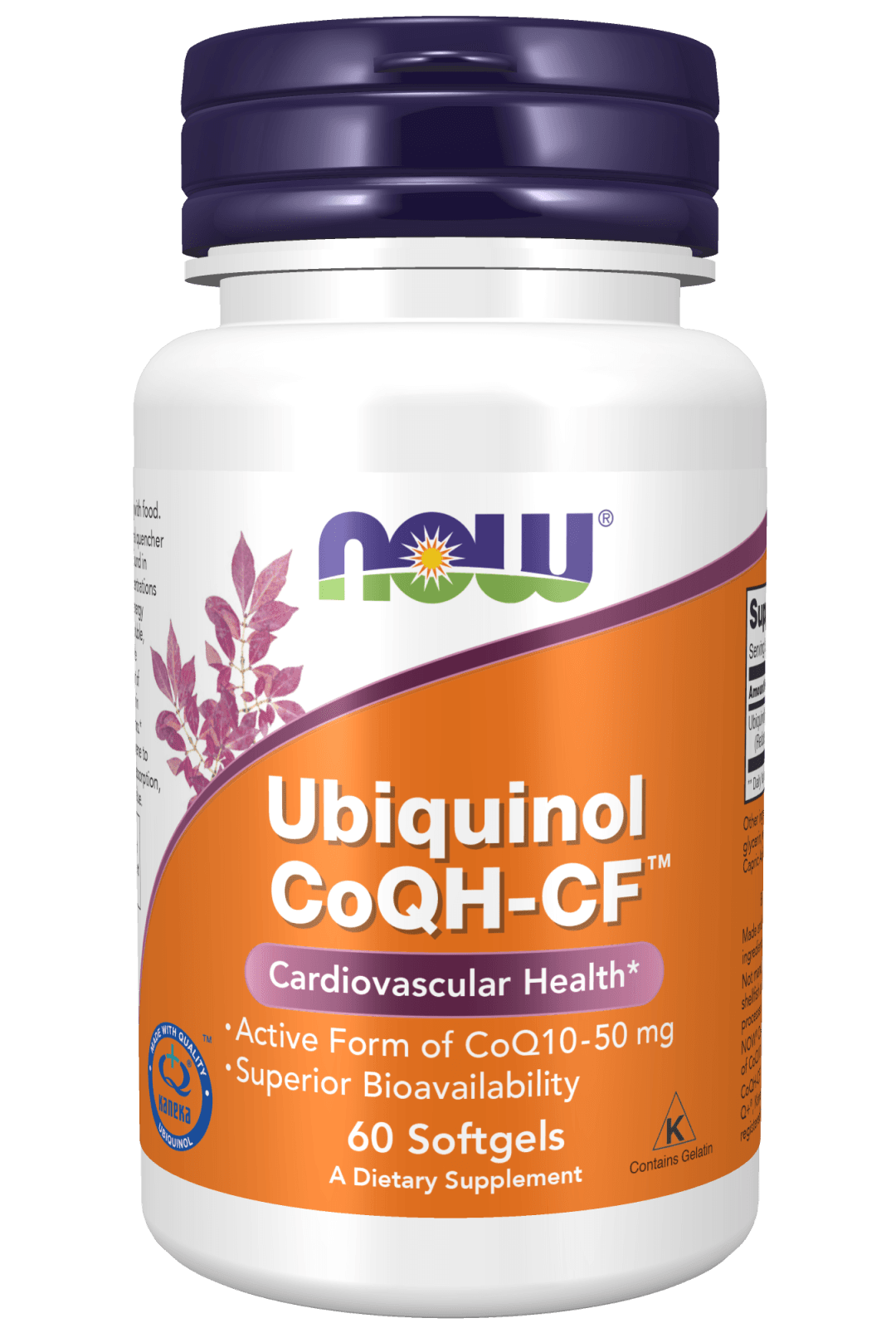 NOW Foods - Ubiquinol CoQH-CF - 60 softgels